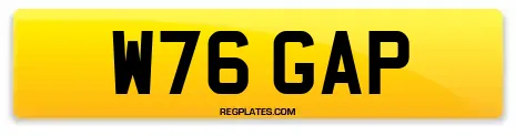 W76 GAP