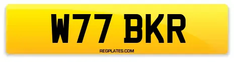 W77 BKR