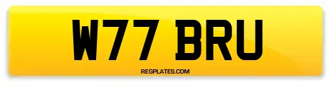 W77 BRU