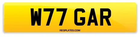 W77 GAR