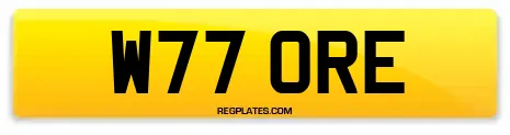 W77 ORE
