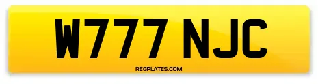 W777 NJC