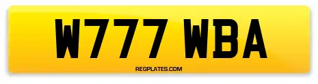 W777 WBA