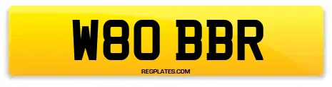 W80 BBR