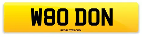W80 DON