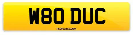 W80 DUC