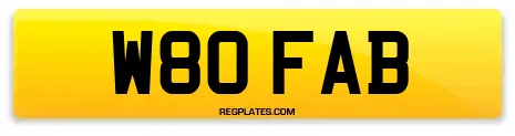 W80 FAB