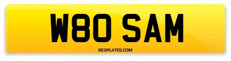 W80 SAM