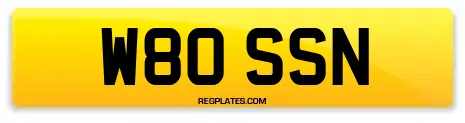 W80 SSN