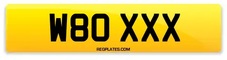 W80 XXX