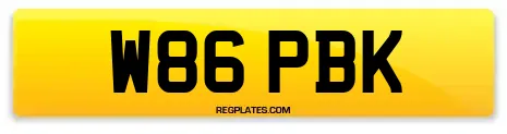 W86 PBK