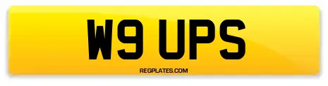 W9 UPS