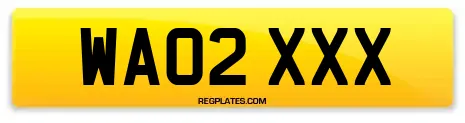WA02 XXX