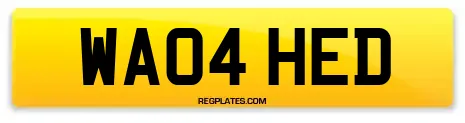 WA04 HED