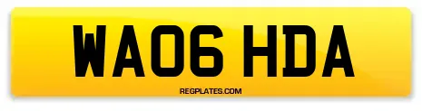 WA06 HDA