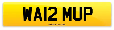 WA12 MUP