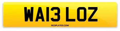 WA13 LOZ