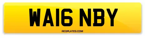 WA16 NBY