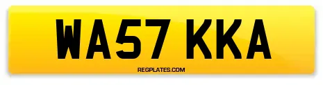 WA57 KKA