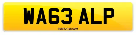WA63 ALP