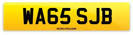 WA65 SJB