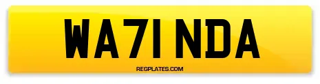 WA71 NDA