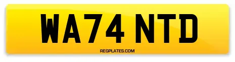 WA74 NTD