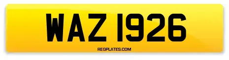 WAZ 1926