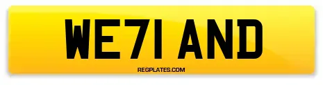 WE71 AND