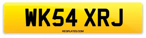 WK54 XRJ