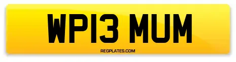 WP13 MUM