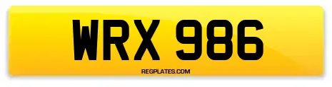 WRX 986