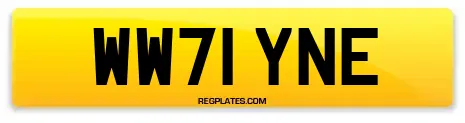 WW71 YNE