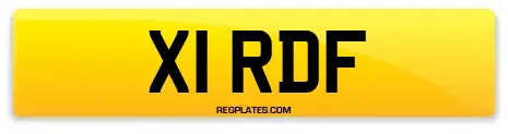 X1 RDF
