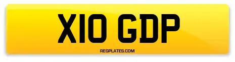 X10 GDP