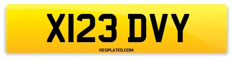 X123 DVY
