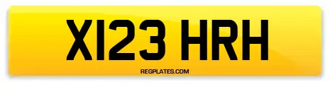 X123 HRH