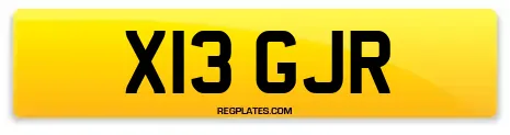 X13 GJR