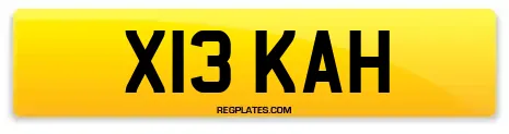 X13 KAH