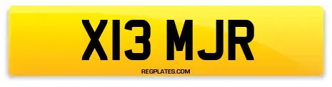 X13 MJR