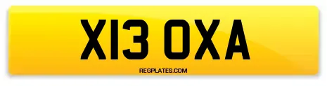 X13 OXA
