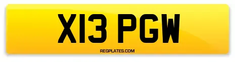 X13 PGW
