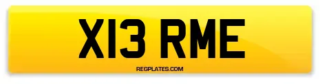 X13 RME