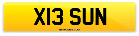 X13 SUN