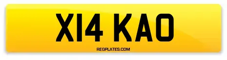 X14 KAO