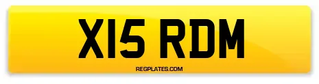 X15 RDM