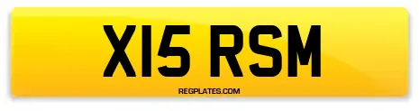 X15 RSM