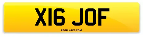 X16 JOF