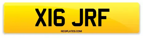 X16 JRF