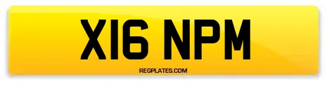 X16 NPM